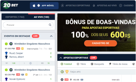20bet Jogos de azar online